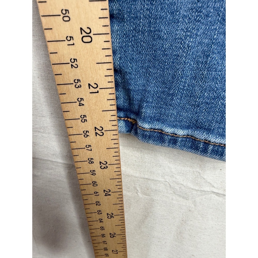 Abercrombie & Fitch Super Skinny Ankle High Rise Jeans size 28/6s Blue - Picture 9 of 9